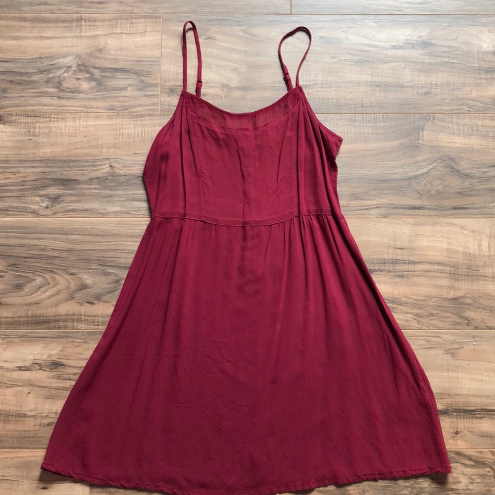 Burgundy Short Dress | Size US 6